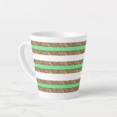 Tasse Latte Vert doré (Angle gauche)