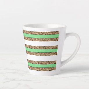 Tasse Latte Vert doré
