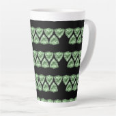 Tasse Latte vert gemmes (Angle droit)