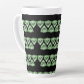 Tasse Latte vert gemmes (Angle gauche)