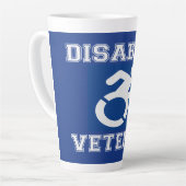 Tasse Latte Vétérinaire handicapé (Angle gauche)