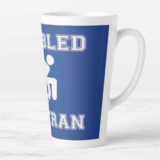 Tasse Latte Vétérinaire handicapé (Droite)