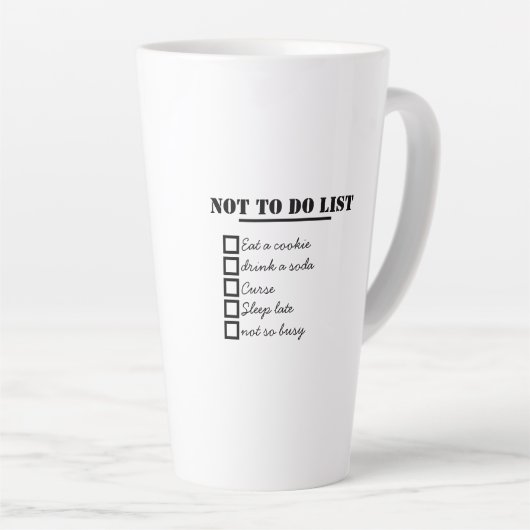 Tasse Latte Veuillez annuler mon abonnement à vos problèmes (Angle droit)