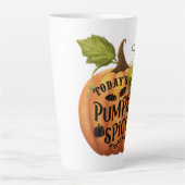 Tasse Latte Vibe d'épices citrouilles (Devant)