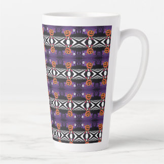 Tasse Latte Vibe me Jack-o-lanterne Tshirt à manches longues