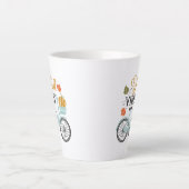 Tasse Latte Vibes Automatiques À Vélo (Devant)