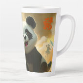 Tasse Latte Vibes de Panda Mignon (Droite)