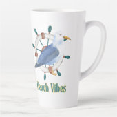 Tasse Latte vibes de plage (Droite)