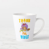Tasse Latte Vibes de remerciement (Droite)