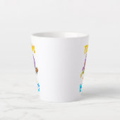 Tasse Latte Vibes de remerciement (Devant)