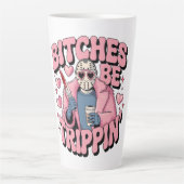 Tasse Latte Vibes de Valentine (Devant)