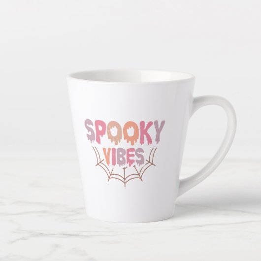Tasse Latte Vibes éffrayantes (Droite)
