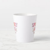 Tasse Latte Vibes éffrayantes (Devant)