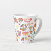 TASSE LATTE VIBES GÉNIALES GROOVY (Angle droit)