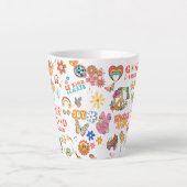 TASSE LATTE VIBES GÉNIALES GROOVY (Devant)