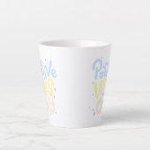 Tasse Latte Vibes Positives Seulement (Devant)