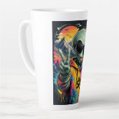 Tasse Latte Vibrations d'Alien Drôles (Angle gauche)
