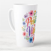 Tasse Latte Vibrations Positives (Angle gauche)