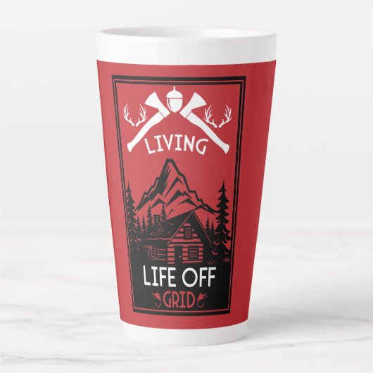 TASSE LATTE VIE HORS GRILLE (Devant)