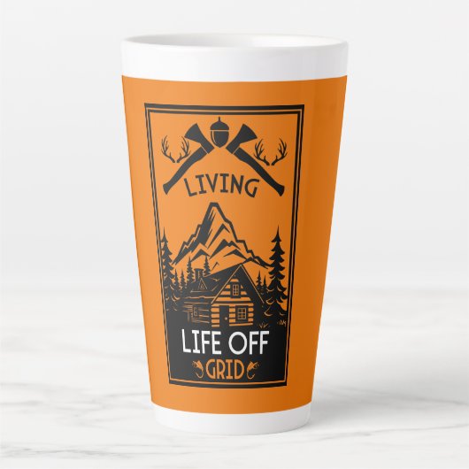 TASSE LATTE VIE HORS GRILLE (Devant)