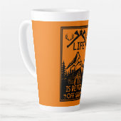 TASSE LATTE VIE HORS GRILLE (Angle gauche)