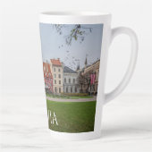 Tasse Latte Vieille ville de Riga en automne (Droite)
