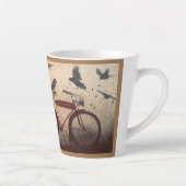 Tasse Latte Vieux corbeaux (Droite)