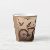 Tasse Latte Vieux corbeaux (Devant)