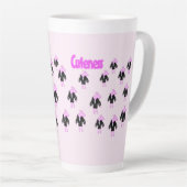 Tasse Latte Vigueur rose lapin (Angle droit)