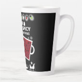 Tasse Latte Vin rouge de Noël (Droite)