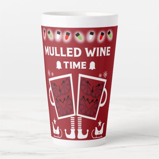 Tasse Latte Vin rouge de Noël Multined Glühwein (Devant)