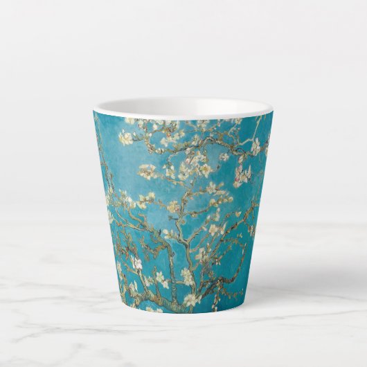 Tasse Latte Vincent van Gogh Armandière en fleurs enhan (Devant)