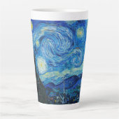 Tasse Latte Vincent Van Gogh - Nuit étoilée (Devant)