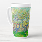 Tasse Latte Vincent van Gogh Orchard à Blossom (Angle gauche)