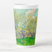 Tasse Latte Vincent van Gogh Orchard à Blossom (Devant)
