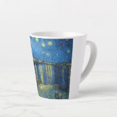 Tasse Latte Vincent van Gogh Starry Night Over the Rhone (Angle droit)