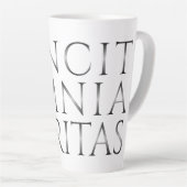 Tasse Latte VINCIT OMNIA VERITAS - Lumière (Angle droit)