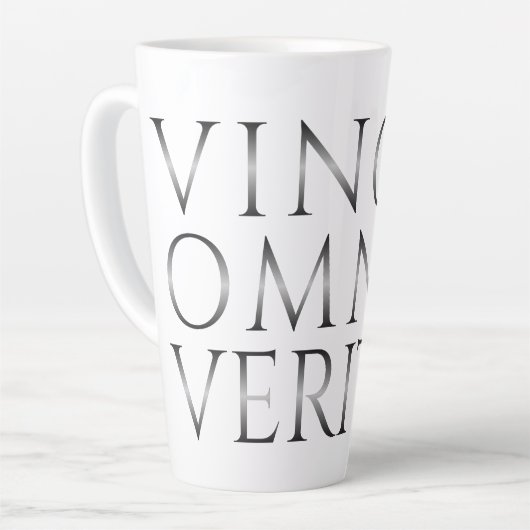 Tasse Latte VINCIT OMNIA VERITAS - Lumière (Angle gauche)