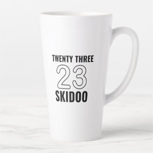 Tasse Latte Vingt-trois skidos