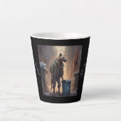 Tasse Latte Vinny the Jackal Anubis Associates  (Devant)