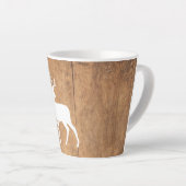 Tasse Latte Vintaga Beauté Bois & Cerfs (Angle droit)