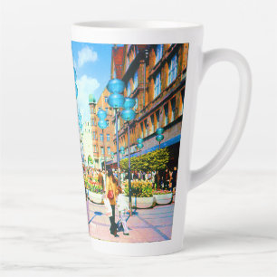 Tasse Latte Vintage Allemagne Porte de la ville de Munich Kari