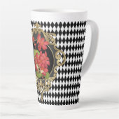 Tasse Latte Vintage Harlequin (Angle droit)