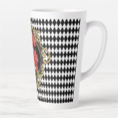 Tasse Latte Vintage Harlequin (Droite)