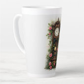 Tasse Latte Vintage Ivy Rose Grandfather Clock (Angle gauche)