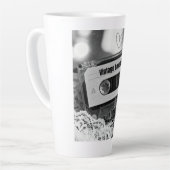 Tasse Latte Vintage Love Static (Angle gauche)