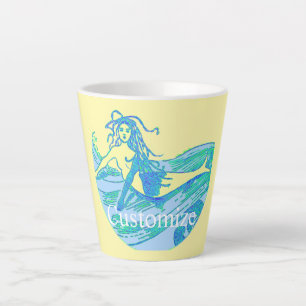 Tasse Latte Vintage Waveriding Sirène Thunder_Cove