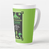 Tasse Latte Vintages originaux inspirés Cirque (Angle droit)