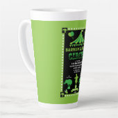 Tasse Latte Vintages originaux inspirés Cirque (Angle gauche)