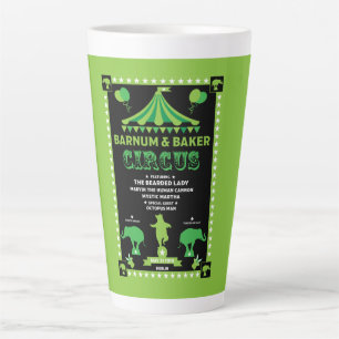 Tasse Latte Vintages originaux inspirés Cirque